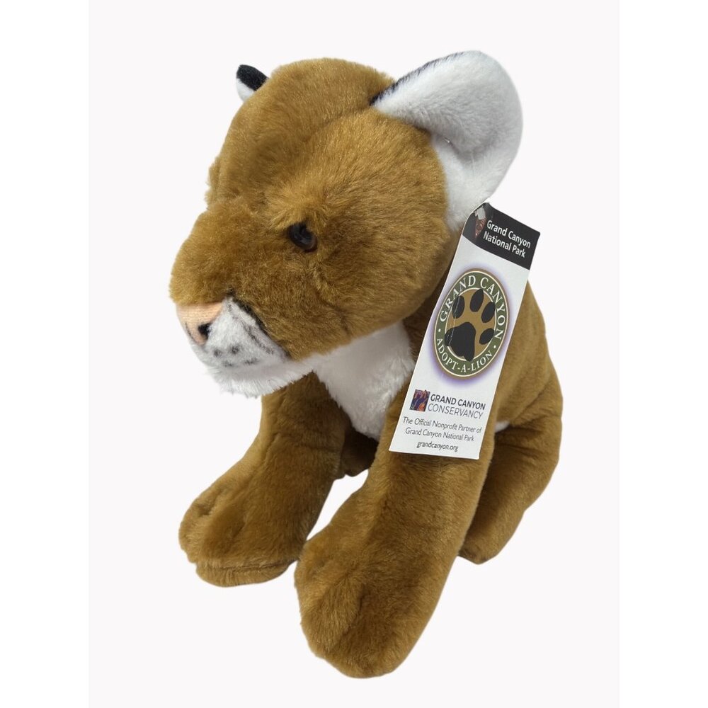 Grand Canyon Mountain Lion Plush 11" Wild Republic Stuffed Animal New